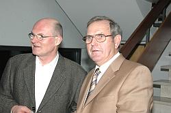 Komponist Adolf Götz und Günther Stoll